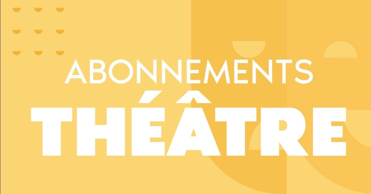 Logo abonnement theatre